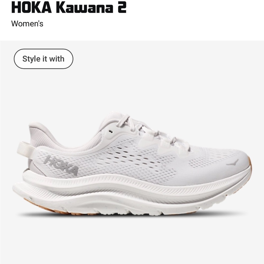 Hoka Kawana 2 Women's Athletic Shoes in White
